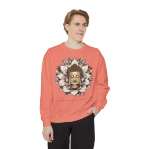 Peace within Unisex Garment-Dyed Sweatshirt