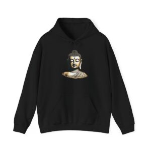 The Buddha head Unisex Heavy Blend™ Hooded Sweatshirt