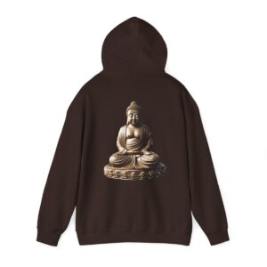 Buddha statue hoodie Unisex Heavy Blend™ Hooded Sweatshirt