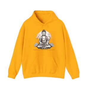 Happiness never decreases Unisex Heavy Blend™ Hooded Sweatshirt