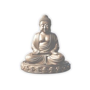 Buddha Statue Kiss-Cut Stickers