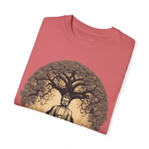 Peace from within serene landscape Unisex Garment-Dyed T-shirt