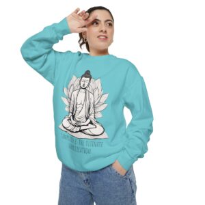 Simplicity Unisex Garment-Dyed Sweatshirt