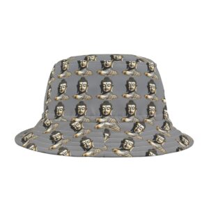 Buddha Statue Head Bucket Hat (AOP)