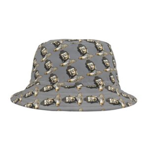 Buddha Statue Head Bucket Hat (AOP)