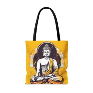 meditative chakras Tote Bag (AOP)