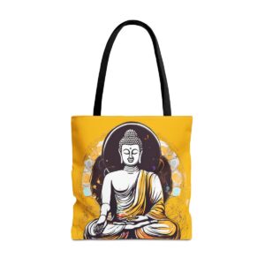 meditative chakras Tote Bag (AOP)