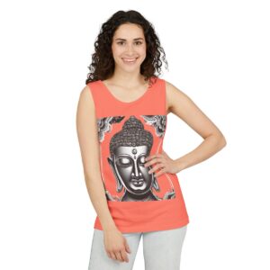 Ironic Buddha Unisex Garment-Dyed Tank Top