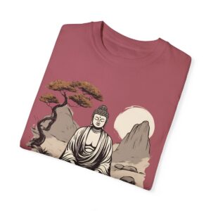 Zen Garden Rocks Unisex Garment-Dyed T-shirt