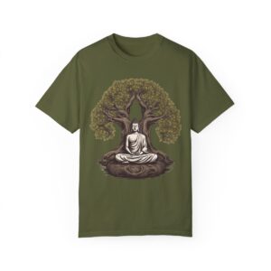 Buddha Bodhi Unisex Garment-Dyed T-shirt